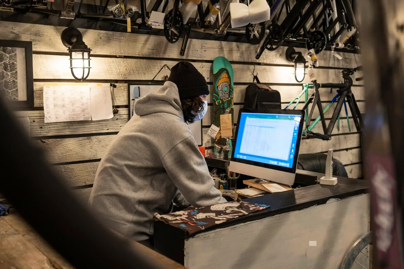 Team planning next steps for business unit profitability restructuring